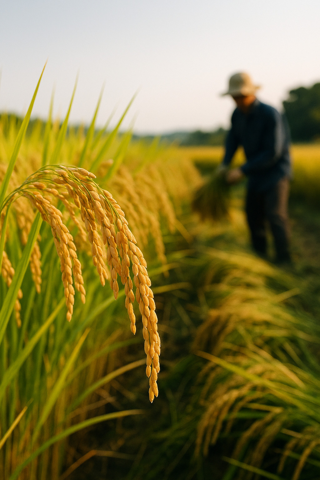 稲穂や田園の風景
